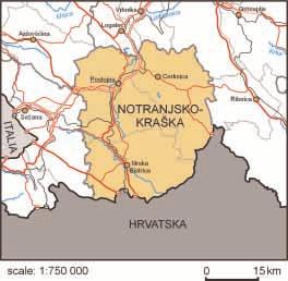 SLOVENIA Which regions are similar to Notranjsko-kraška?