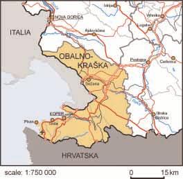 SLOVENIA Which regions are similar to Obalno-kraška?
