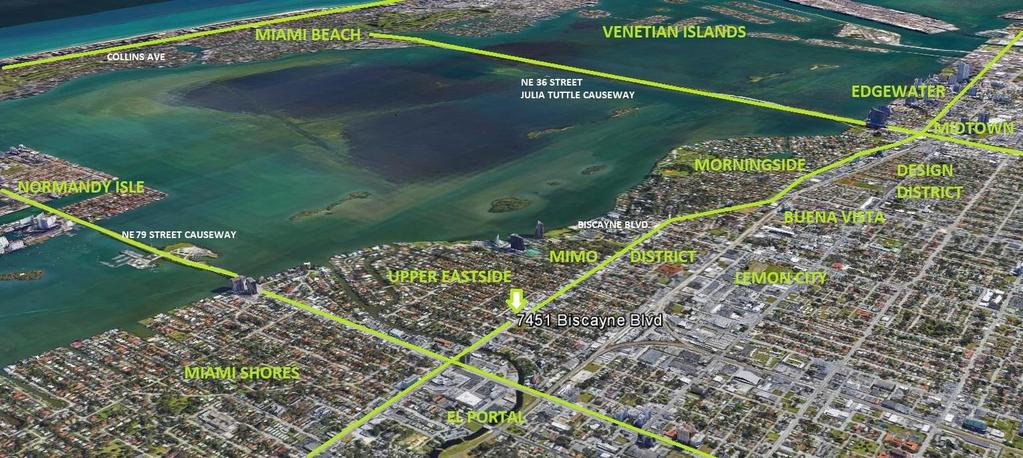 LOCATION Upper East Side Neighborhood About Upper Eastside The City of Miami s northeast, commonly referred to as the Upper Eastside, is conveniently, centrally located and accessible from many