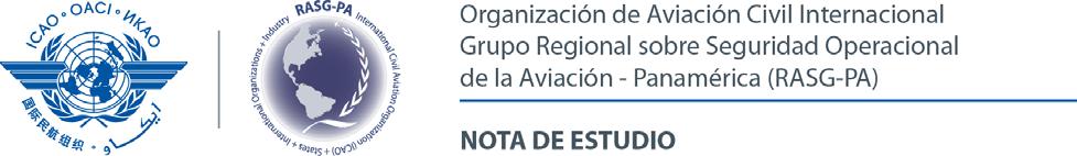 RASG-PA ESC/20 NE/03 18/06/14 Vigésima Reunión del Comité Directivo Ejecutivo del Grupo Regional de Seguridad Operacional de la Aviación Panamérica (RASG-PA ESC/20) Washington, D.C., Estados Unidos, 15 al 16 de julio de 2014 Cuestión 3 del Orden del Día Informe de los Grupos de trabajo del RASG-PA 3.