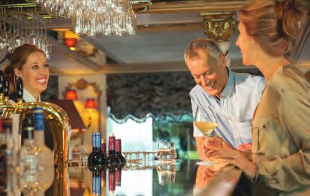 What s Included in our all-inclusive fares Impeccable service with one of the highest staff-to-guest ratios of any cruise line