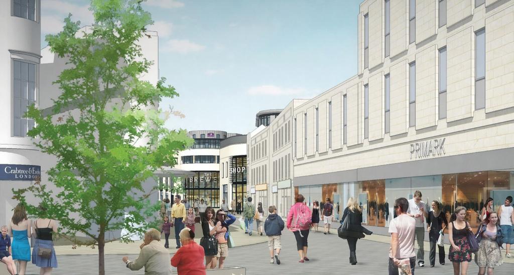 WATCH THIS SPACE As part of the 5m Cheltenham Transport Plan, Cheltenham Borough Council propose to improve the towns prime retailing environment by extending the pedestrianised High Street from