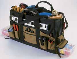 KUSW1530 43 POCKET ELECTRICAL & MAINTENANCE TOOL CARRIER Multi-compartment plastic tray included.