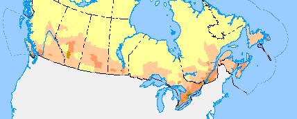 2009 estimate). The population of Canada is about 33.