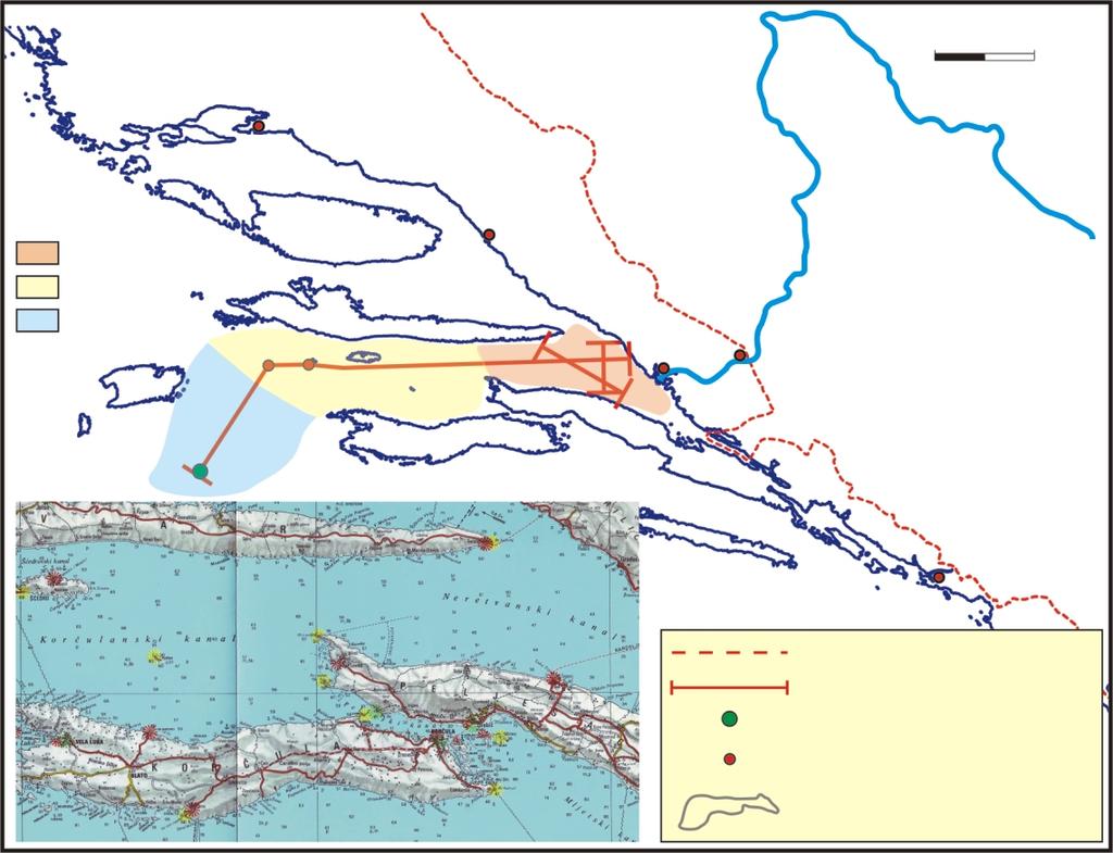 Pliocene Quaternary stratigraphy and sedimentation at the Neretva River Mouth, on the Croatian Adriatic Coast 235 Fig. 3.