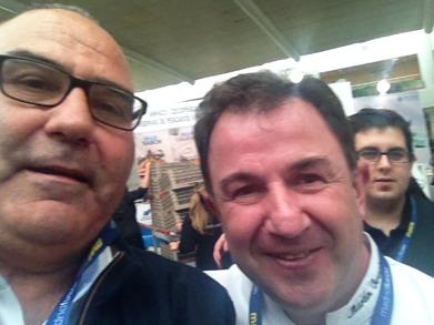 Mr. Artiles with Martin Berasategui,
