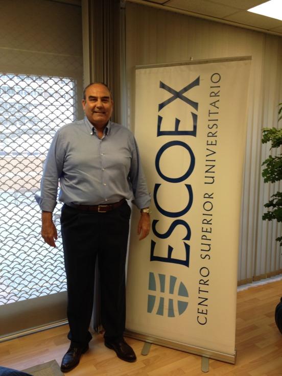 Right picture, at Escoex Business School