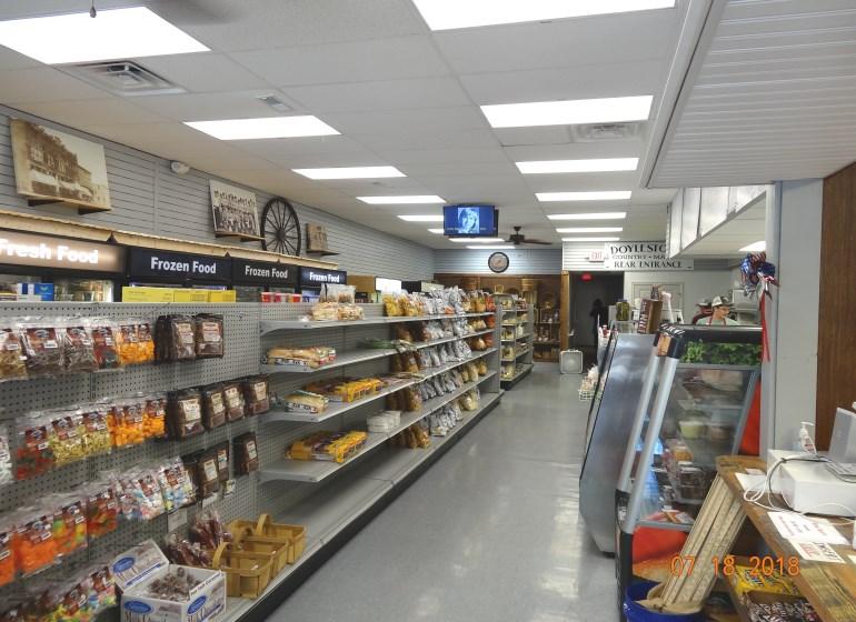The store was completely renovated and is now open and ready for business.