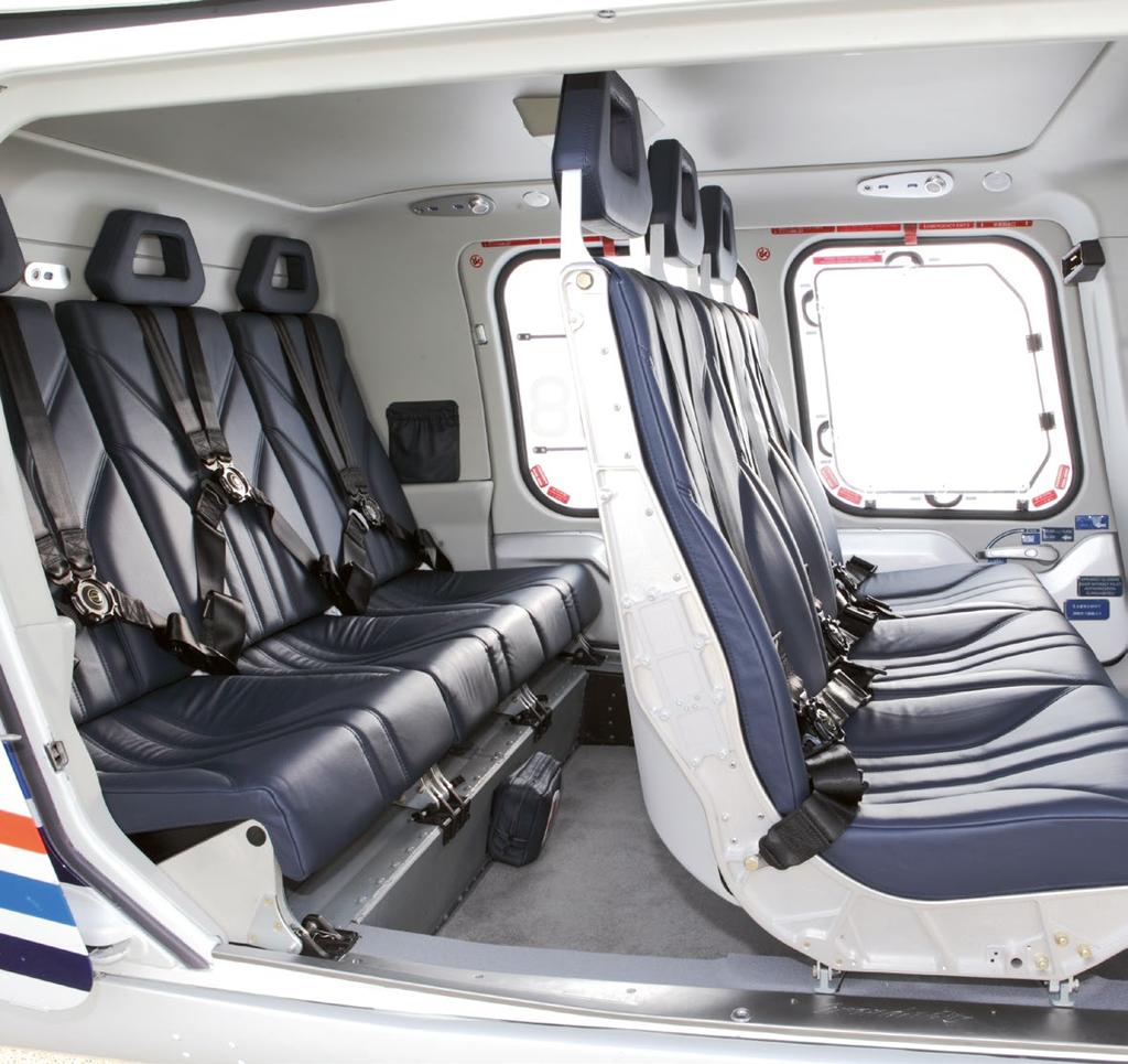 EMS / SAR Rapid intervention, efficient response The GrandNew design combines a state-of-theart avionics suite, excellent external visibility and a flexible cabin arrangement to ensure successful