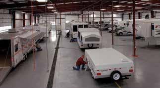 PRE-DELIVERY INSPECTION FACILITY 20,000 square feet of quality assurance.