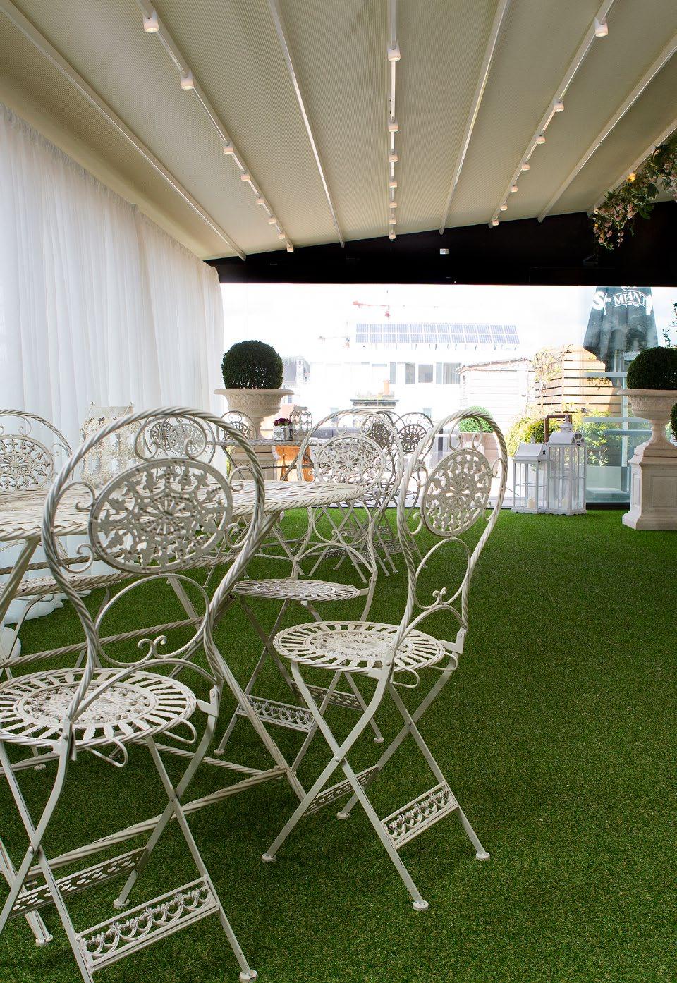 The Absolut Roof Garden This recently renovated, unique events space is now available to book for private events.