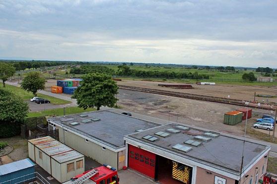 Mainline connection to internal rail network Highly secure environment 1 mile from M6 motorway Long leasehold terms available Existing buildings or new build New build up to 2,250,000 sq ft (209,030