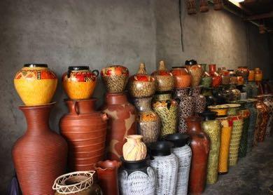 You ll visit the villages where they make the pottery.