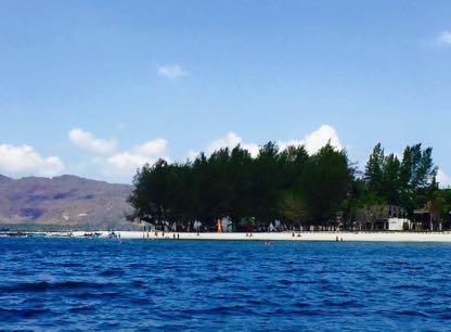 Gili Nangu is known for excellent snorkelling.