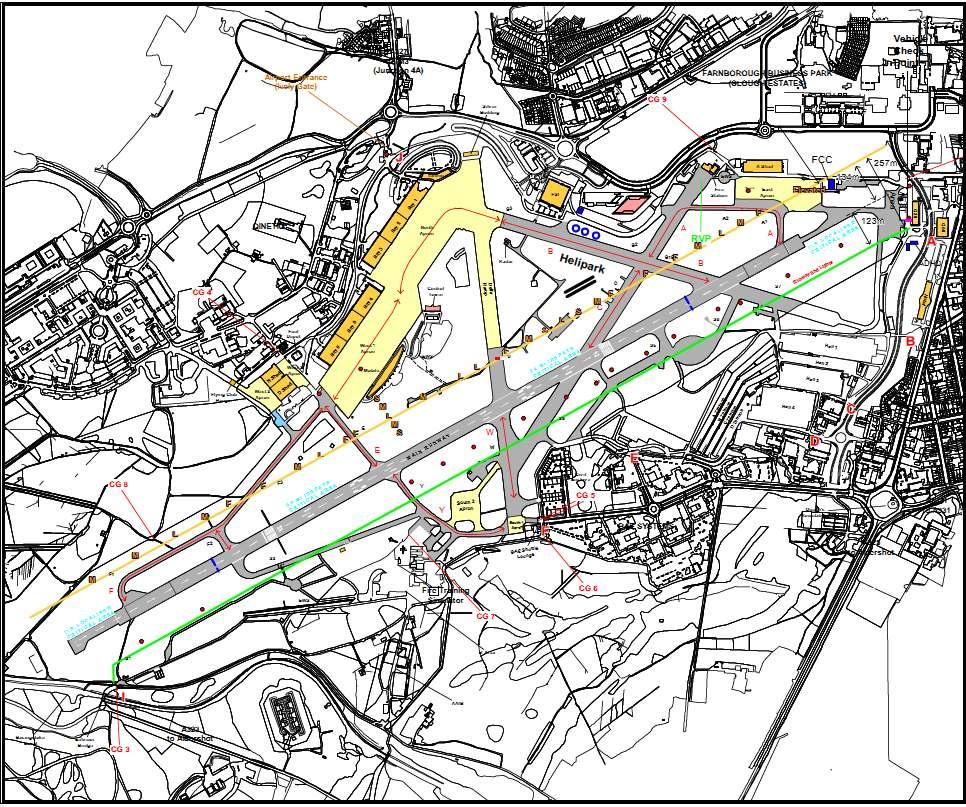 SECTION 2 - HELIPARK LOCATION AND FACILITIES 2.1 MAP OF AIRFIELD 2.