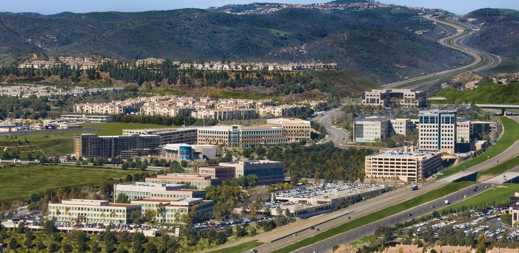 65-101 ENTERPRISE ALISO VIEJO, CALIFORNIA Live, Work, Play defined. Just 12 minutes away from the John Wayne Airport, Summit Office Campus is surrounded by the abundant amenities Aliso Viejo provides.