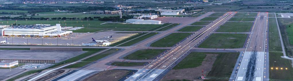 Airport Features Airport Specs A world-class industrial airport in one of the fastest-growing regions in the country.