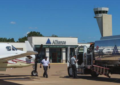 The FBO at Fort Worth Alliance Airport is ranked among the top 20 FBOs in the Americas and one of the top in the area.