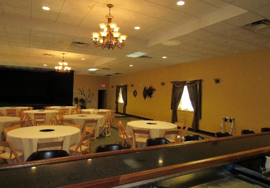 !. SPECIFICATIONS** MAIN LEVEL Bar & Banquet Hall Atmosphere