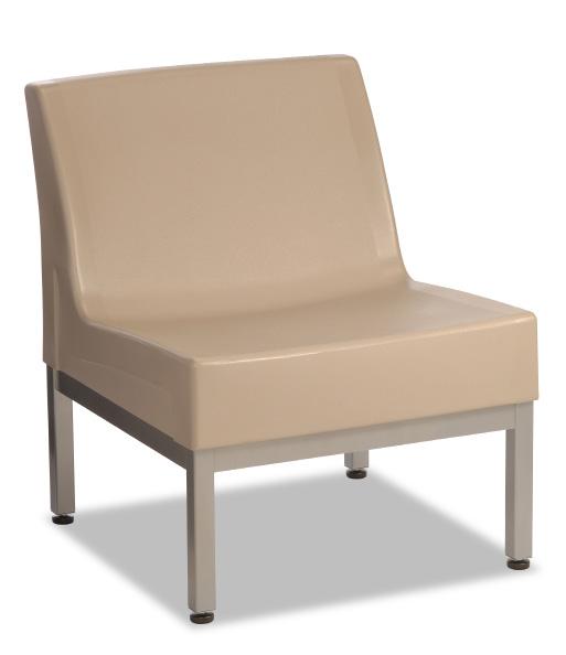 Forté Lounge Armless Chair with Steel Base Seat FC630/FC670 43 cm 80 cm 18.6 kg vinegar, urine, feces, salt solution and chlorine solution.