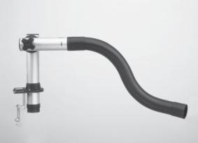 STANDARD ARMS Extraction arm 3007 (Ø 60 mm) Extraction arm 3407 (Ø 60 mm) with valve Extraction arm with 500 mm flexible hose.
