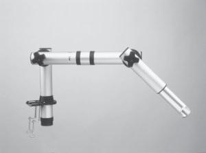 extraction arm with horizontal link and metal nozzle.