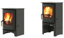 The C-Six is a 6.7kW stove delivering between 5 and 7kW of heat to the room.