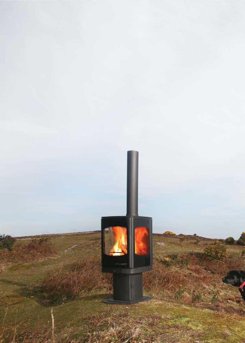 TOR The TOR is a contemporary wood burning stove from Charnwood.