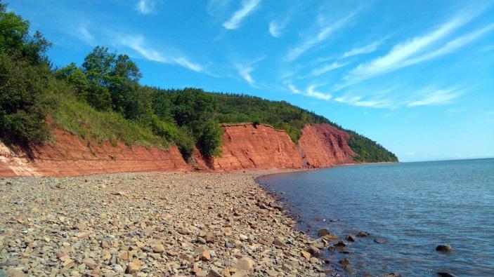 An Internet search for "Fundy agates" will present a good overview of the sites and materials. Note: tidal waters at all these locations move in fast, and can drag away anyone stranded on the beach.