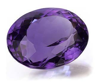 While amethyst is most commonly recognized to be a purple color, the gemstone can actually range from a light pinkish