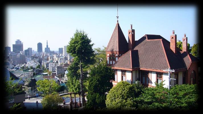 about 30 Ijinkan, foreign residences established in 1867 near the Port of Kobe, as your