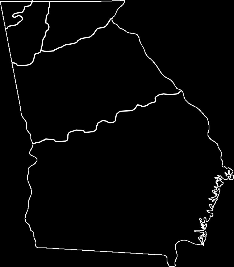 Georgia s 5 Regions Directions: Label the following