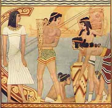 The Minoans Murals show that both men