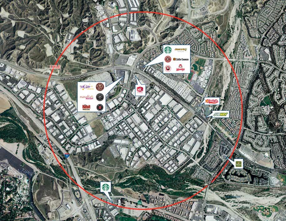 the Canyons Henry Mayo Hospital LOCATION HIGHLIGHTS: > > Convenient access to I-5, Highway 126 & the Cross Valley Connector > >