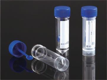 Specimen Containers Specimen Containers, With Spoon,30ml Universal,Screw Cap Ideal for faecal Sampling For In Vitro Use only Available in individual Flow Pack upon Requirement Cat. No.