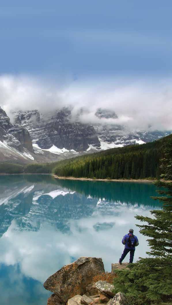 Dear Iowa Voyagers, Head north with us during summer for a peak-season journey to Canada s glorious Rocky Mountains.