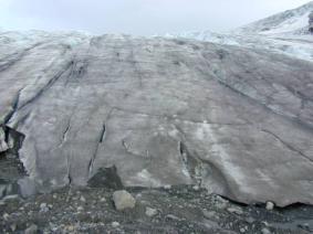 glacier change (advance)-
