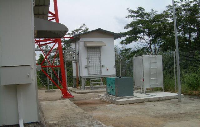 49 Rajah 2.10: Tapak Telekomunikasi Jenis Co-locate 2.13 Jenis-Jenis Struktur Telekomunikasi Terdapat beberapa jenis struktur telekomunikasi yang dibina di Malaysia.