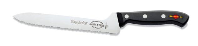 complete 17 www.fdick.com Tomato knife, serrated edge Cuts smoothly without crushing. The fine serration of the edge allows a smooth cut even on delicate and tender foods.
