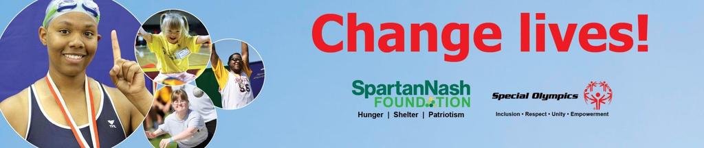Between May 3 and 14, 2017, the SpartanNash Foundation will launch its fundraising campaign to support Special Olympics athletes and State Summer Games in nine states.