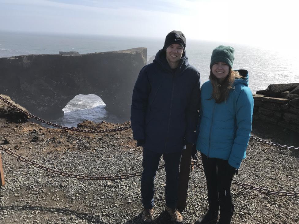 Next, we went to a glacier at the base of Katla, the volcano. If Katla erupts, it will be extremely bad, as ice mixed with ash and lava will fill the sky.