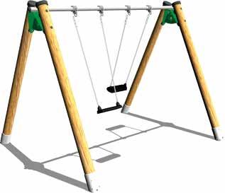 Wooden Swings Our wooden swing combinations are an addition to both our Orchard range and our swing range. Available in a 1.8m or 2.