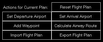 Additionally the title and the cruising altitude of the flight plan can be changed in this section. Airway Usage You can define here if and which kind of airways should be used for flight planning.