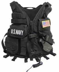 Level III A Ballistic Tac Vest with Flotation LBT-1620ZULU U.S. Coast Guard Approval Number 160.