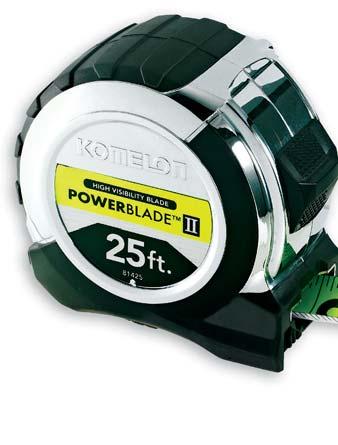 The Powerblade II magnetic also features our patented magnetic end hook for easier