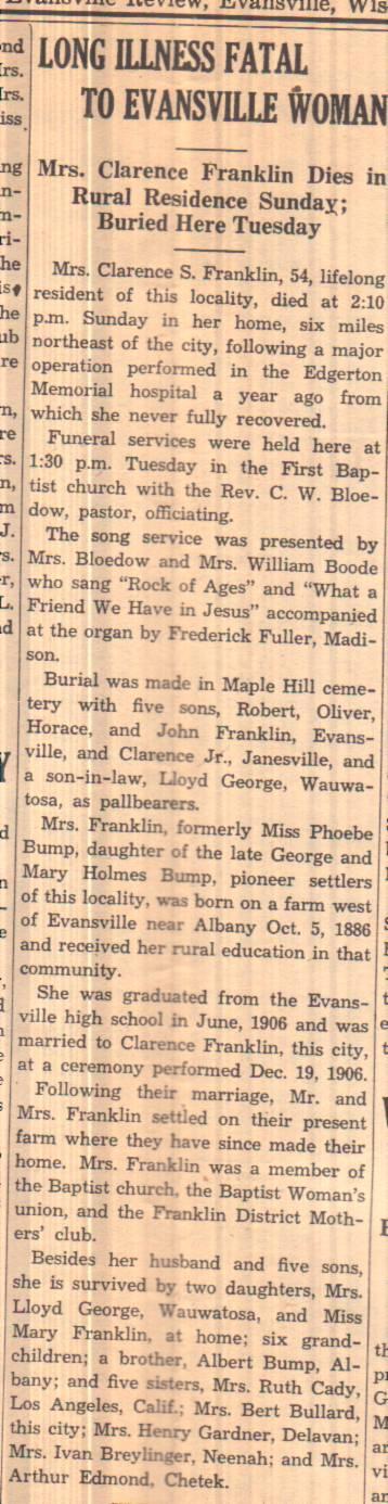 March 6, 1941, Evansville Review,