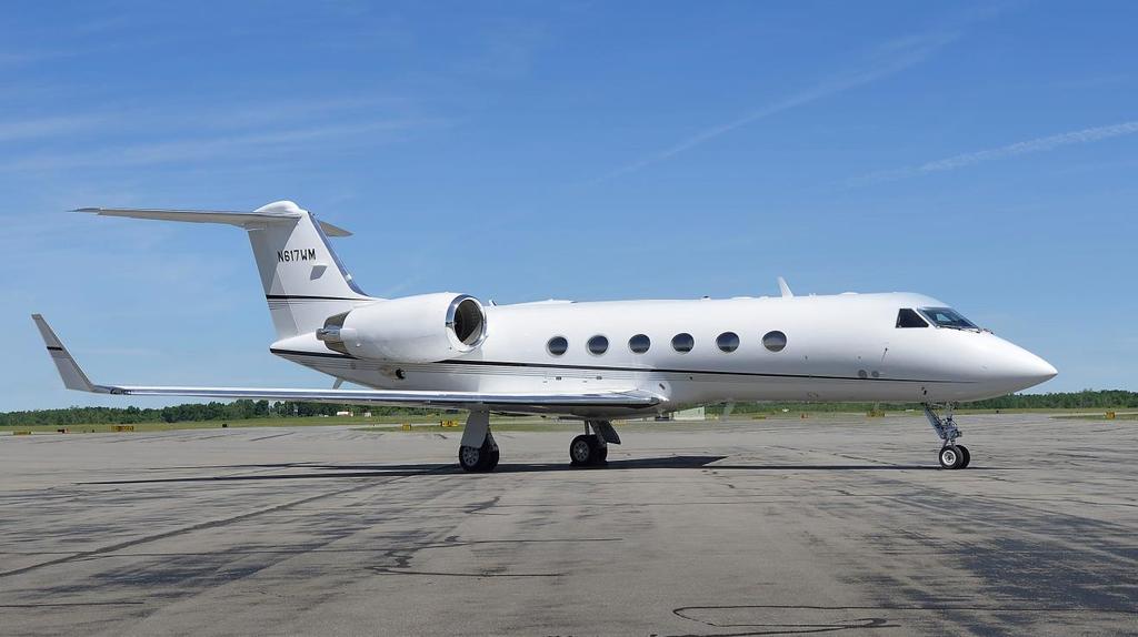 EXTERIOR EXTERIOR DESCRIPTION (Repainted 2005 at Gulfstream Dallas, TX) Overall Matterhorn White with Blue, Black and silver accent stripes This aircraft is being brokered by Guardian Jet, LLC.
