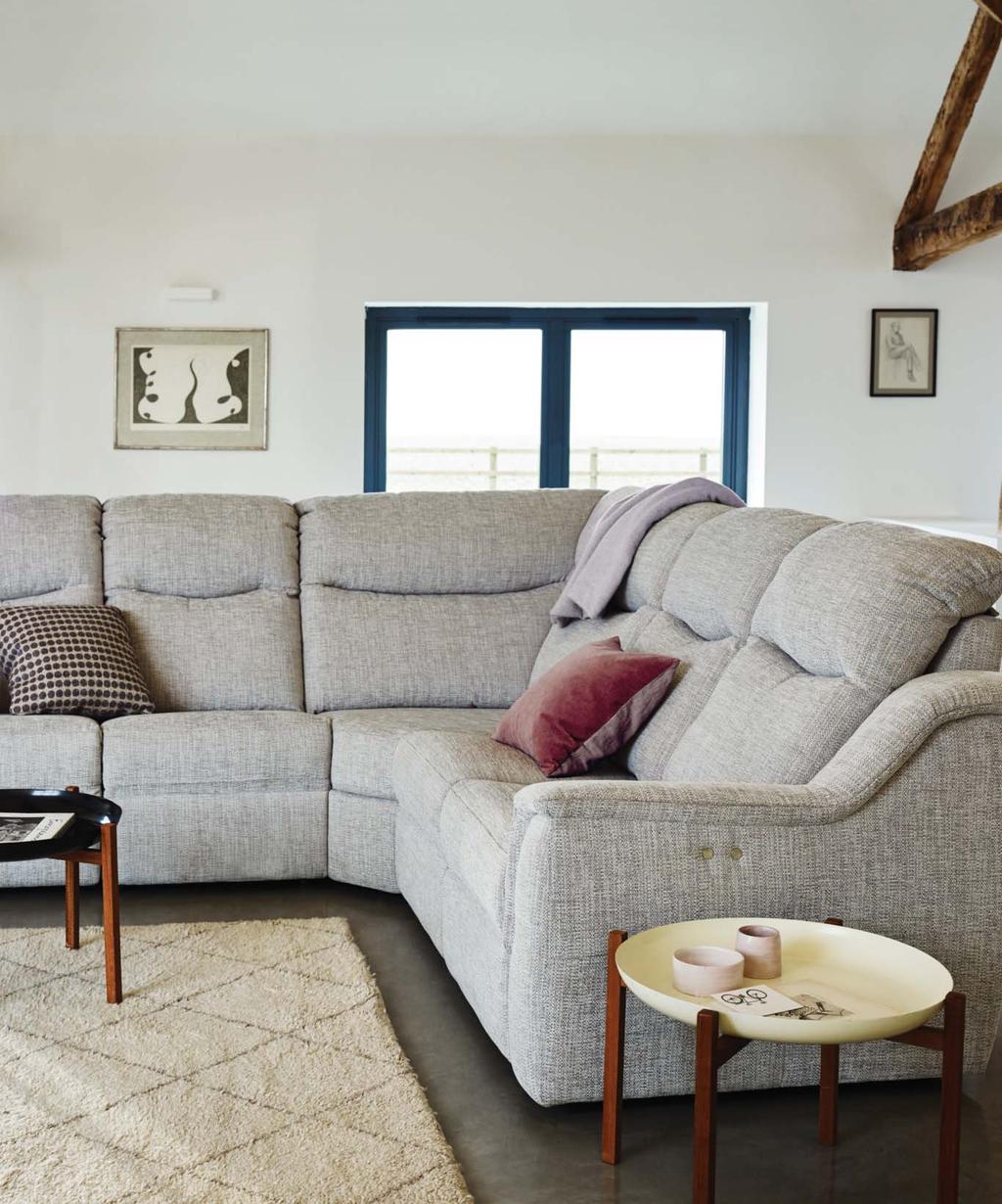 firth Power recliner corner sofa - W grade fabric 4319