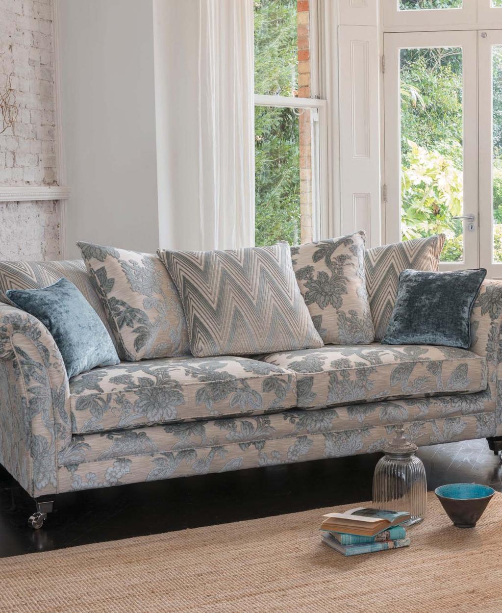 adelphi Grand sofa - E grade fabric 1549 3 seater sofa - E