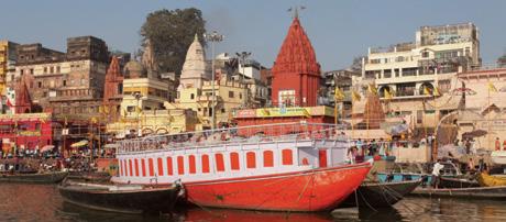DAY 11 VARANASI CITY TOUR B, L, D Sunrise Boat Tour to witness the incredible scenes along the Holy River.